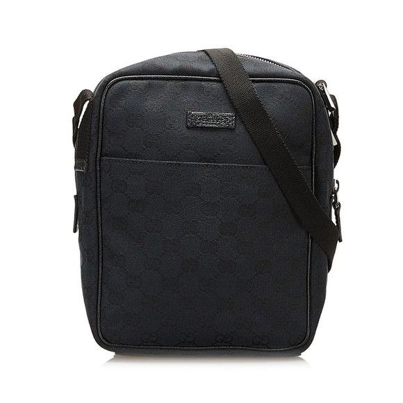 Gucci Handbags - Pre Loved Gucci GG Canvas Crossbody Bag Men Bags>Crossbody Bag